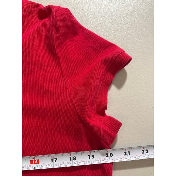 Vineyard Vines Undercollar Polo Dress Women's Size Medium Lighthouse Red Casual - Picture 5 of 10